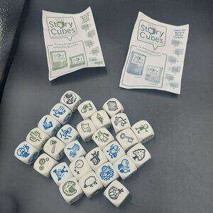 3 Sets of Rory's Story Cubes Original, Voyages, & Actions Gamewright Dice Game